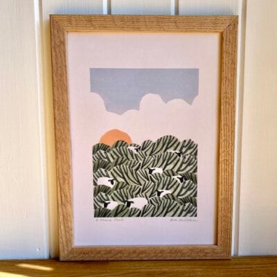 Stroma Flock A4 Print