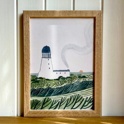 Stroma Sunset A4 Print
