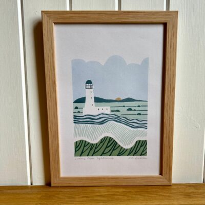 Swilkie Point Lighthouse A4 Print