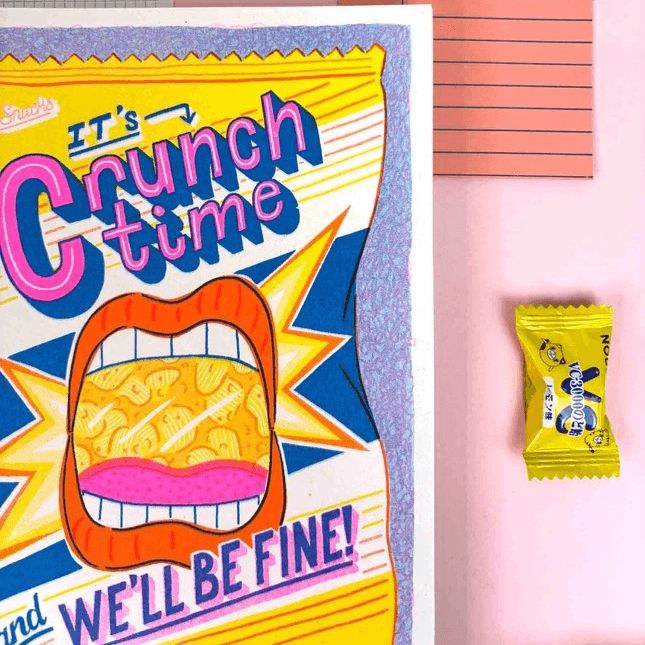 Crunch Time - A5 Risograph - Image 2
