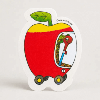 Lowly Worm Car Card