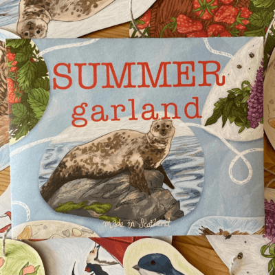 Illustrated Summer Garland