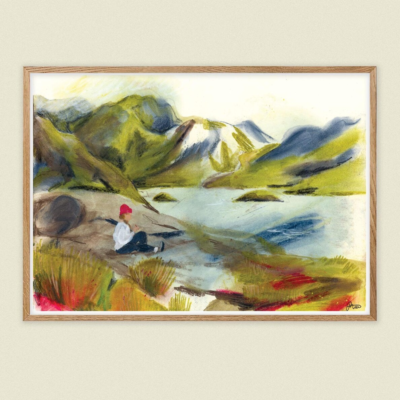 Loch Coruisk A4 Print