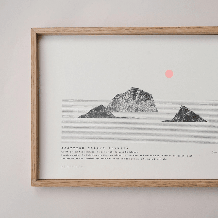 Scottish Island Summits - A4 Risograph - Image 5