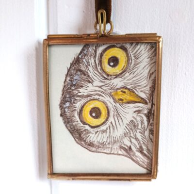 Mini Owl Drawing No.6