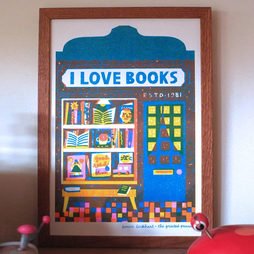 Book Shop A4 Risograph - Image 2