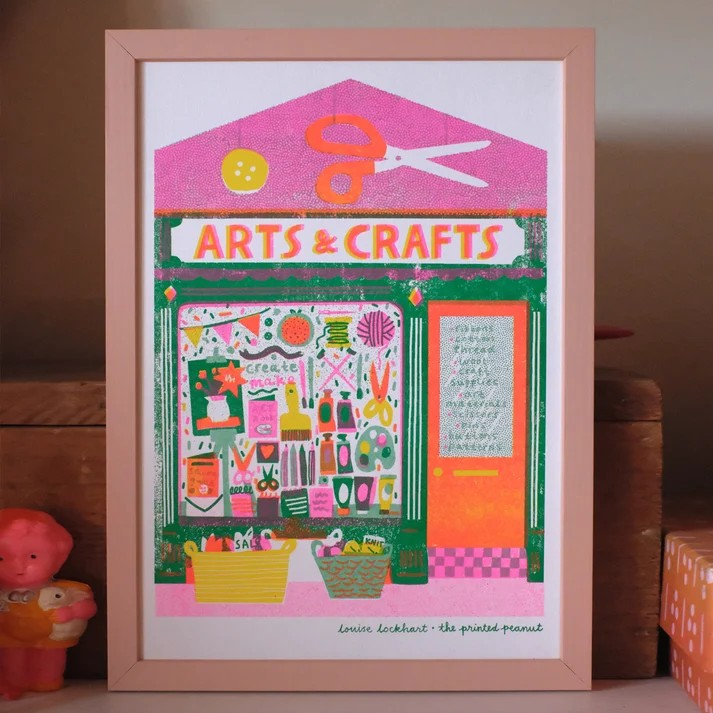 Arts & Craft Shop A4 Risograph - Image 2