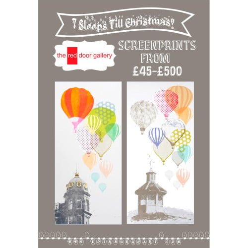 7 Sleeps Till Christmas!  Guilded Hot Air Baloons from £45 – £500!