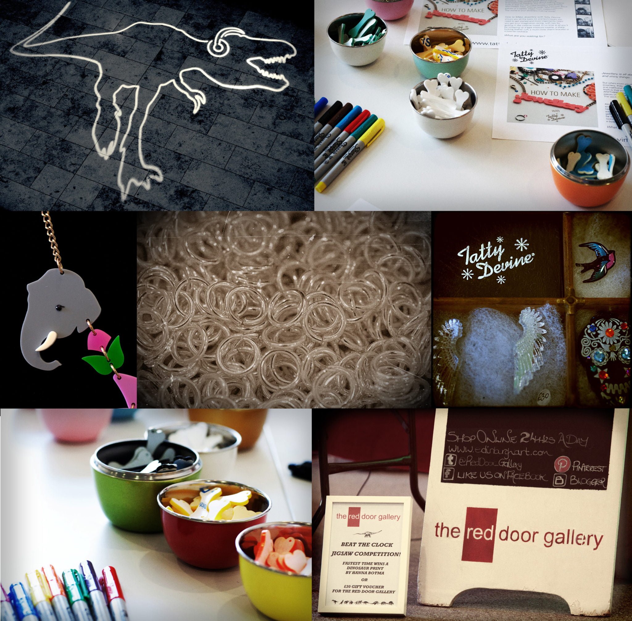 The Red Door Gallery presents Tatty Devine Dino Bone Necklace Workshop at RBS Museum Lates