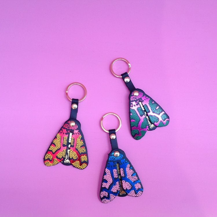 Colour Pop Insect Key Fob