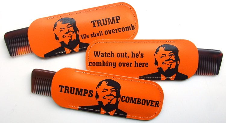 Donald Trump Comb and Case by Ark at The Red Door Gallery