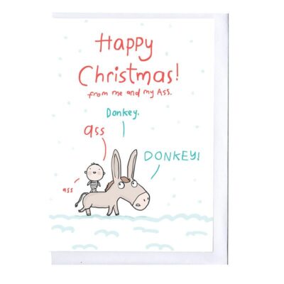Donkey Ass Card