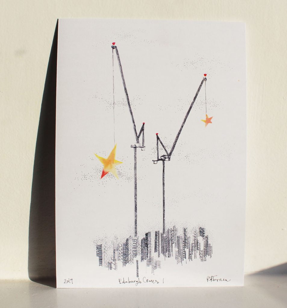 Edinburgh Cranes1close