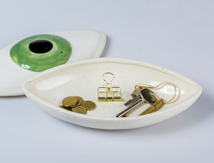 Eye Ceramic Bowl by DOIY