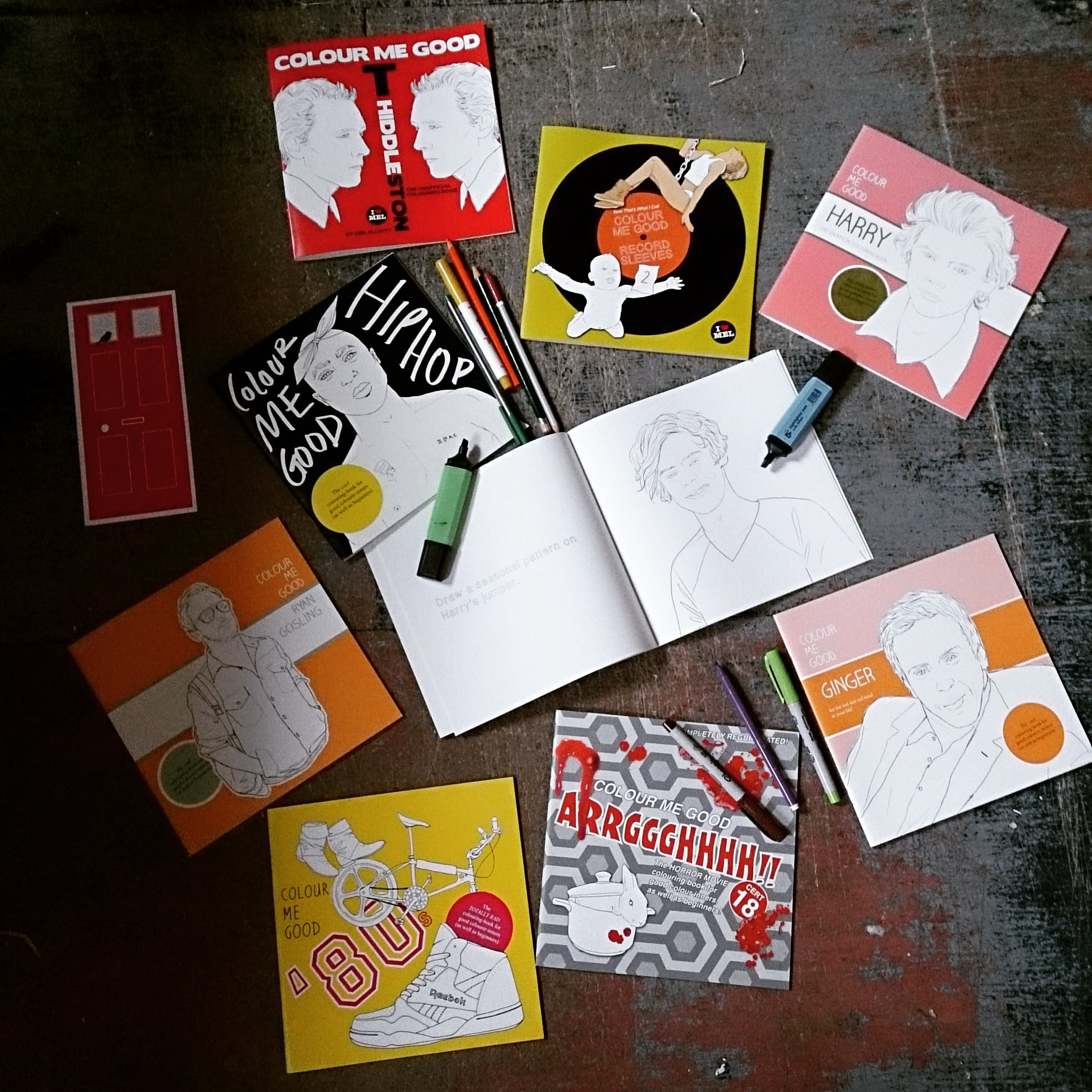 Friday Favourites Colouring In!