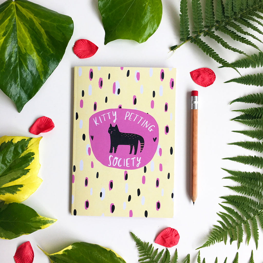 Kitty Petting Society notebook