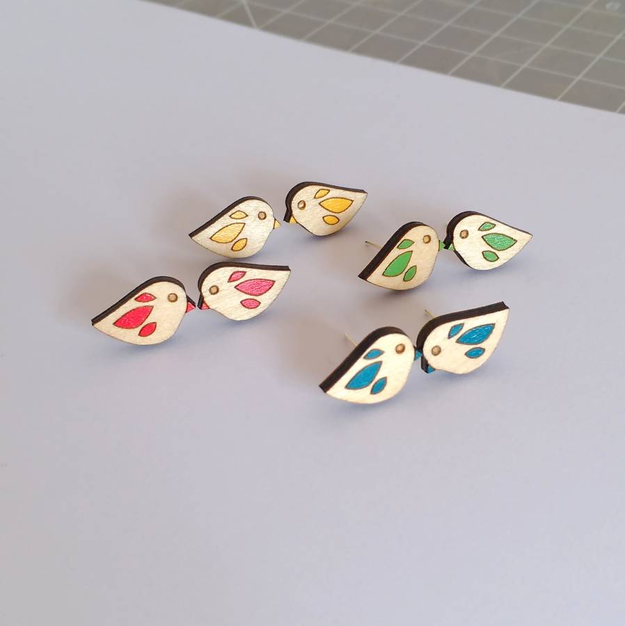 Little bird studs