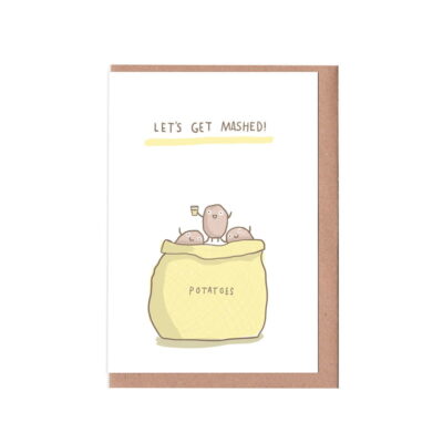 Let's Get Mashed Card