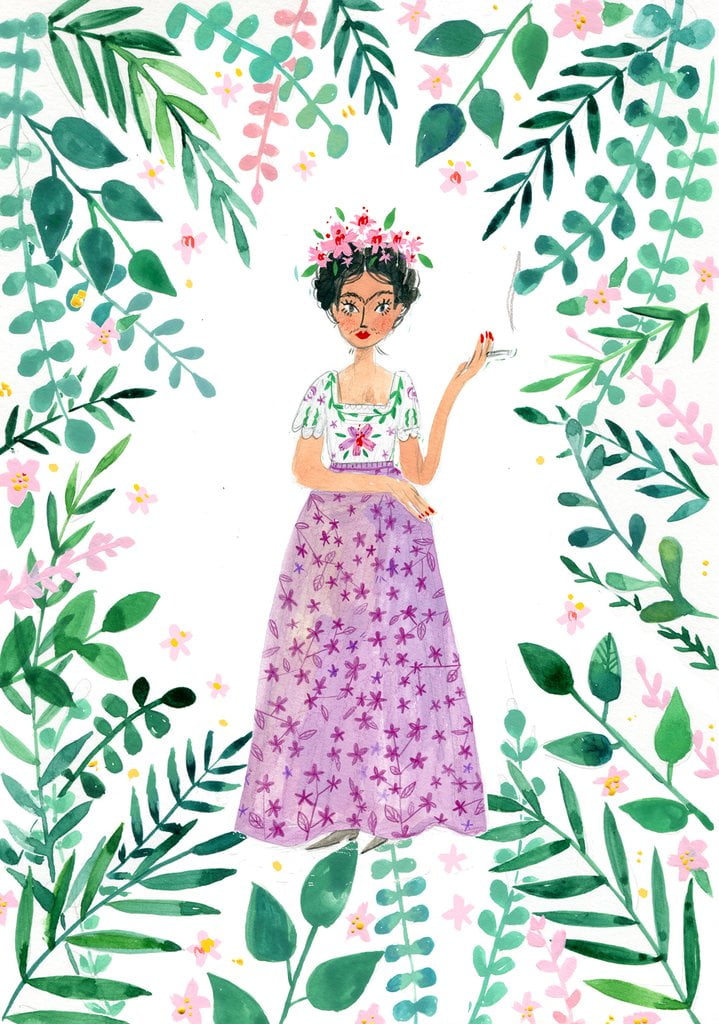 Frida A4 Print | The Red Door Gallery
