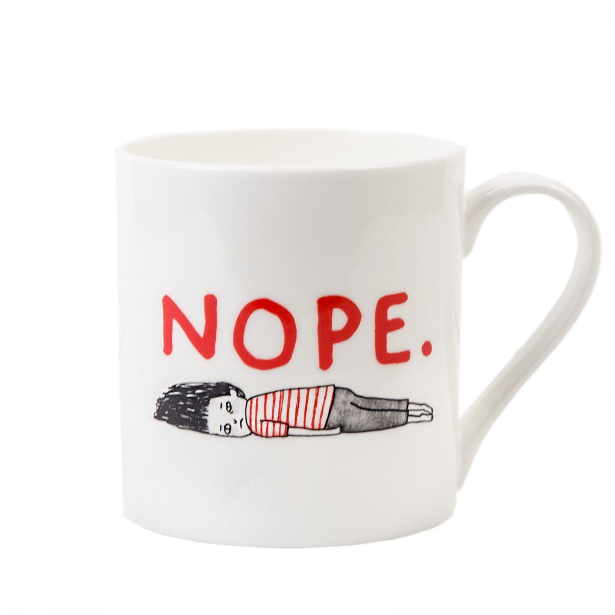 nope mug, gemma correll, can't be bothered, fed up