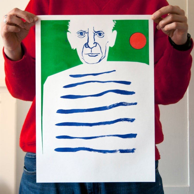 Pablo Picasso Risograph