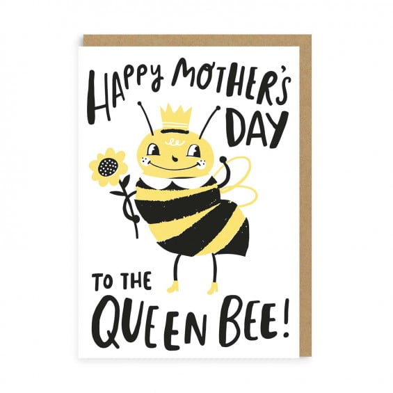 Queen Bee Mothers Day Card