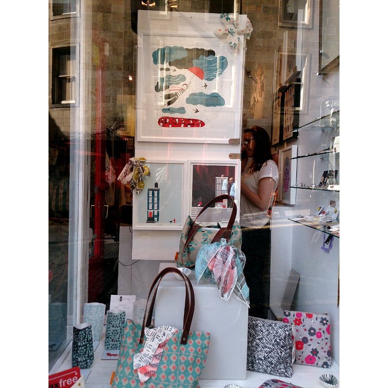 #SaturdaySuperstars The Red Door Gallery Window Display
