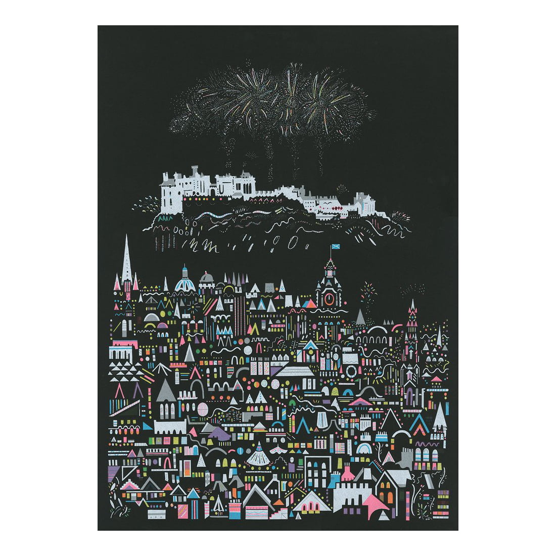 Firework by Susie Wright - Limited Edition Screen Print