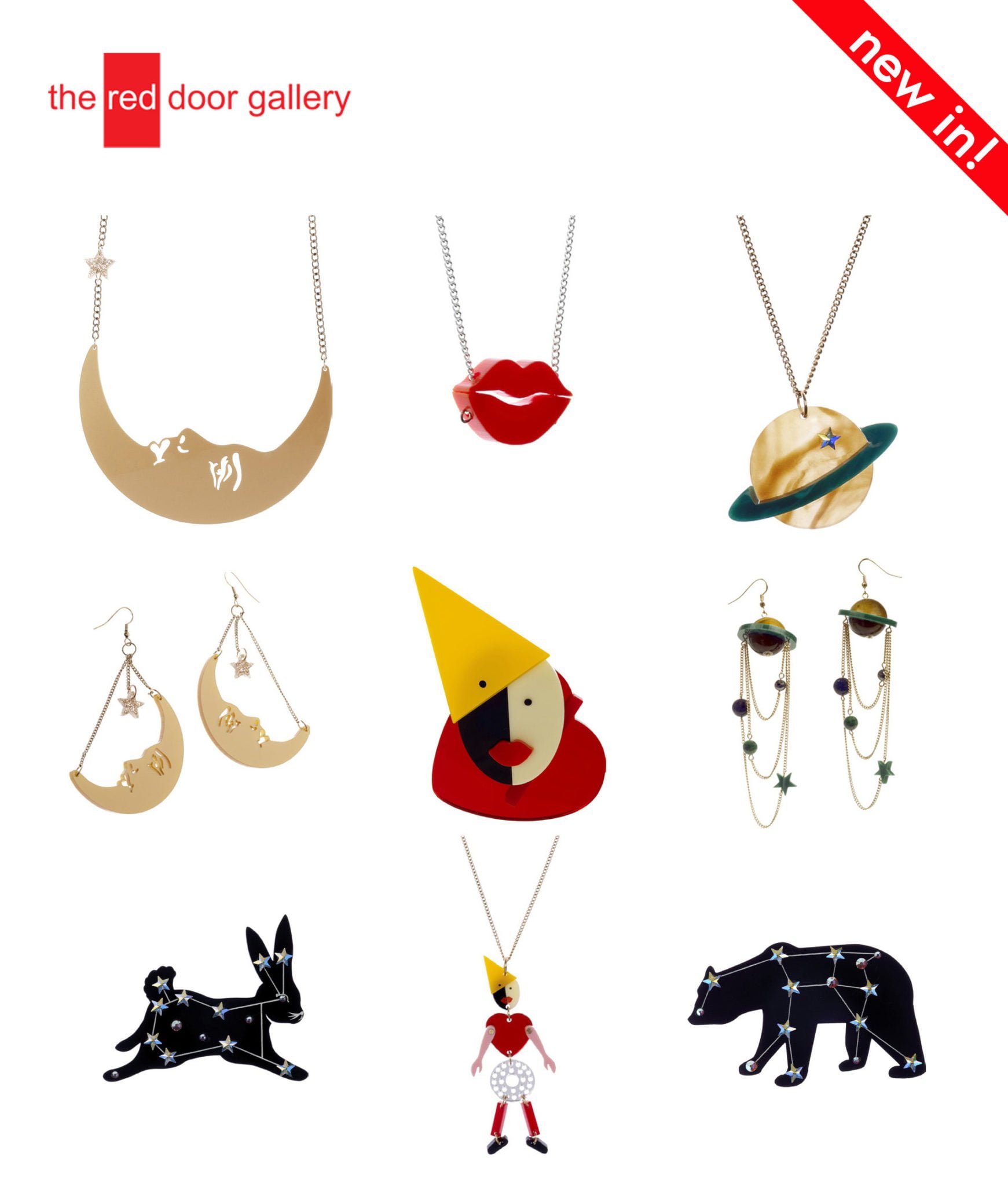 5,4,3,2,1… LIFT OF! The Tatty Devine autumn/winter collection lands in at The Red Door Gallery!