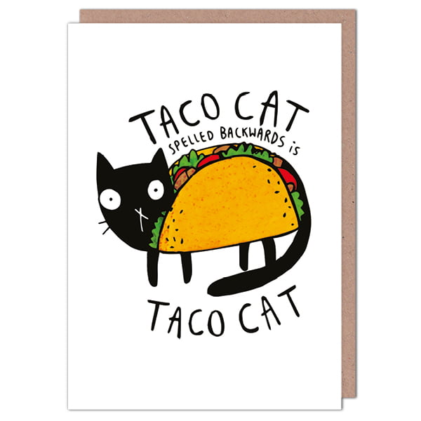 Taco Cat card