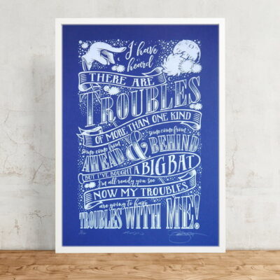 Troubles Screen Print