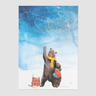 Ursa Major Ursa Minor A3 Print
