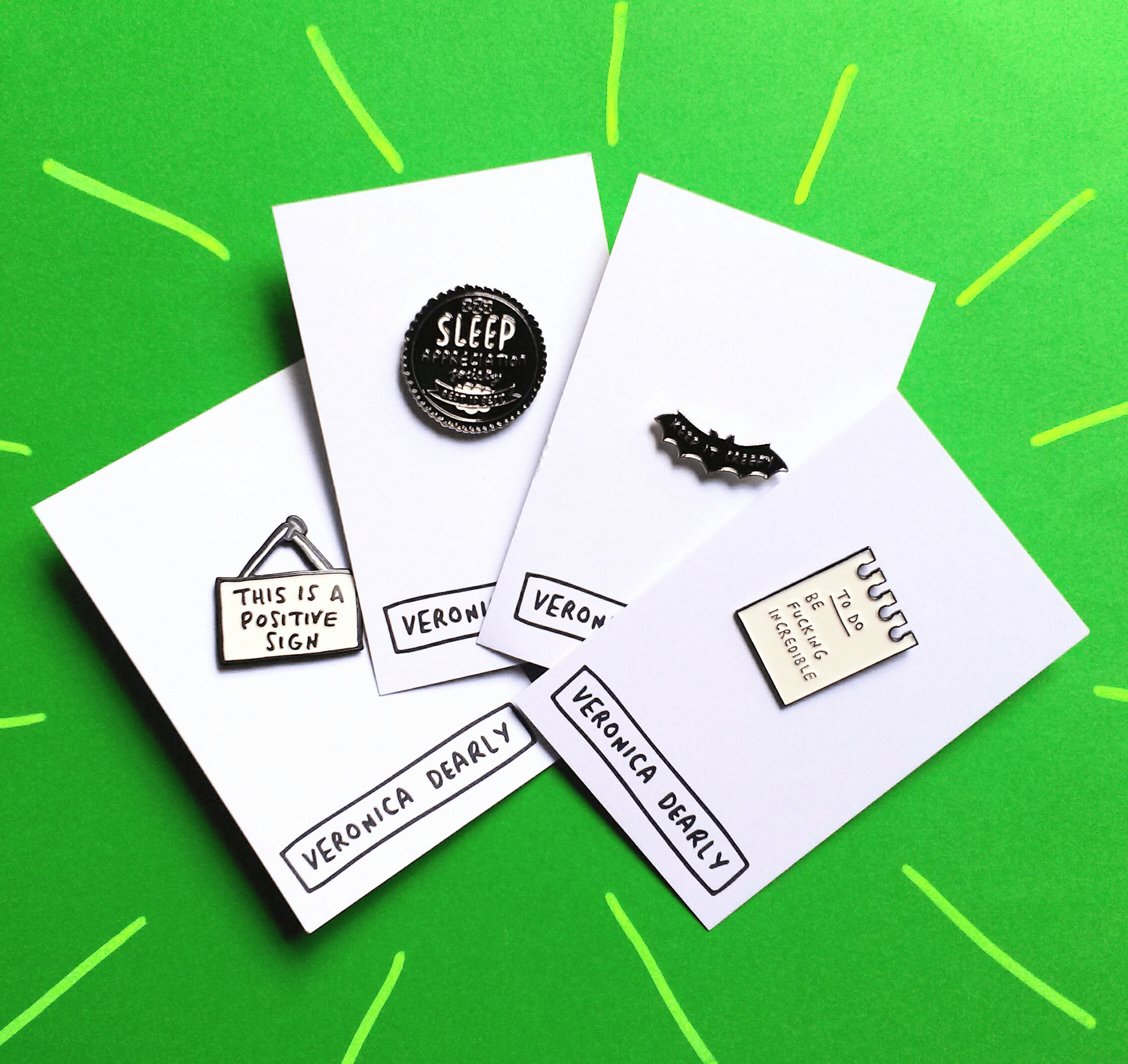 Punchy Pins and Tasty Tats