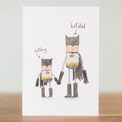 Bat Dad Card