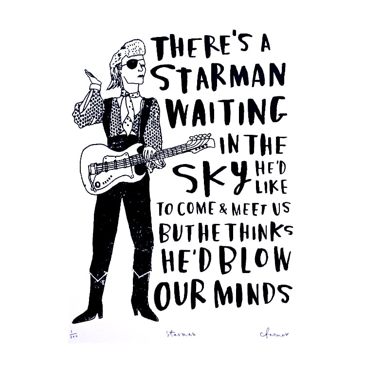 David Bowie by Charlotte Farmer