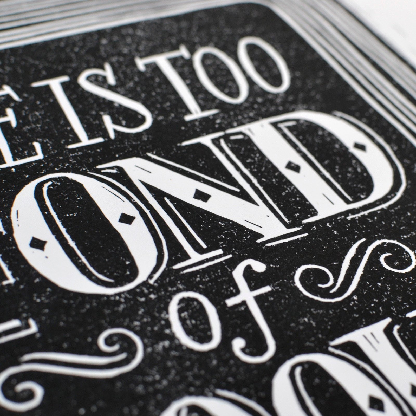 Fond Of Books A4 Print - Image 3