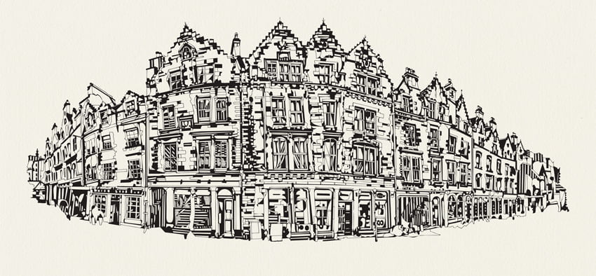 Edinburgh inspired artworks