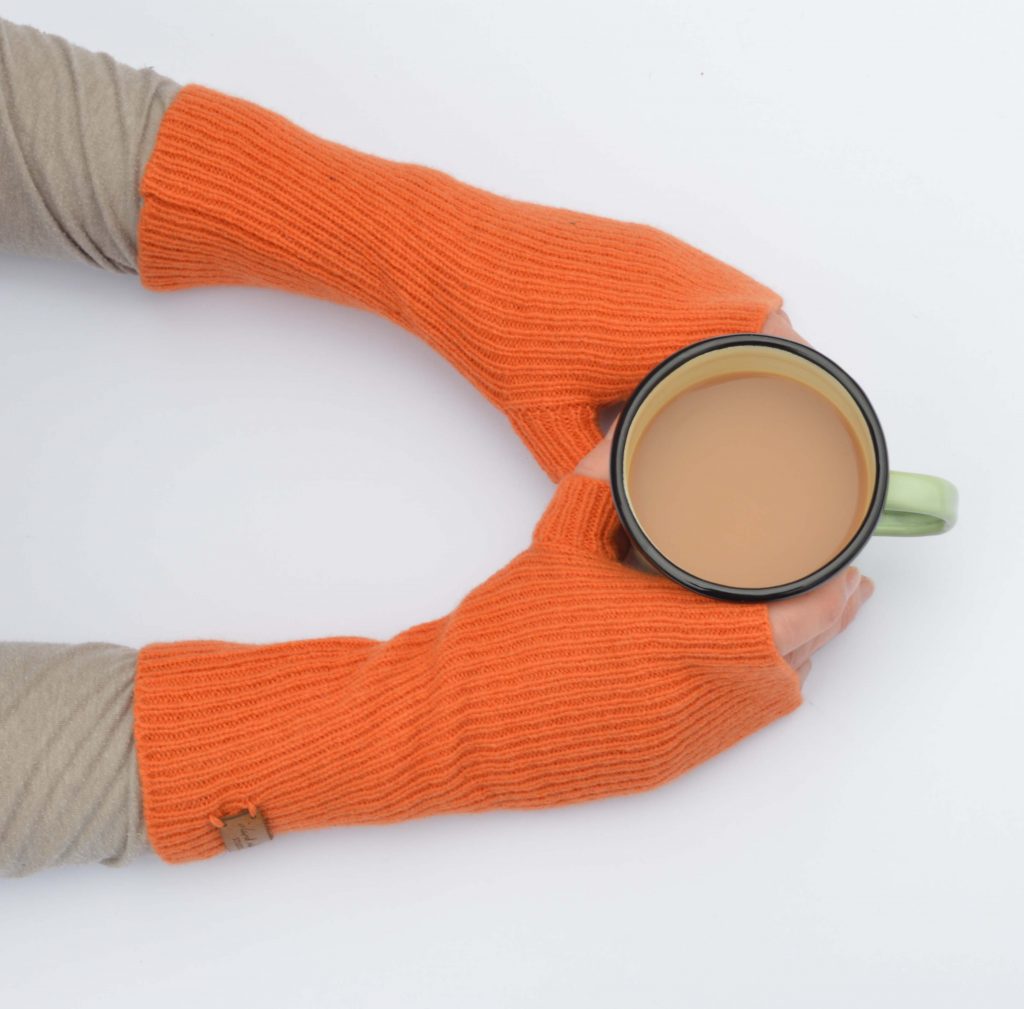 island Wrist Warmers Tumeric