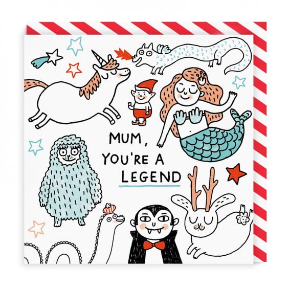 Mum you're a Legend by Gemma Correll