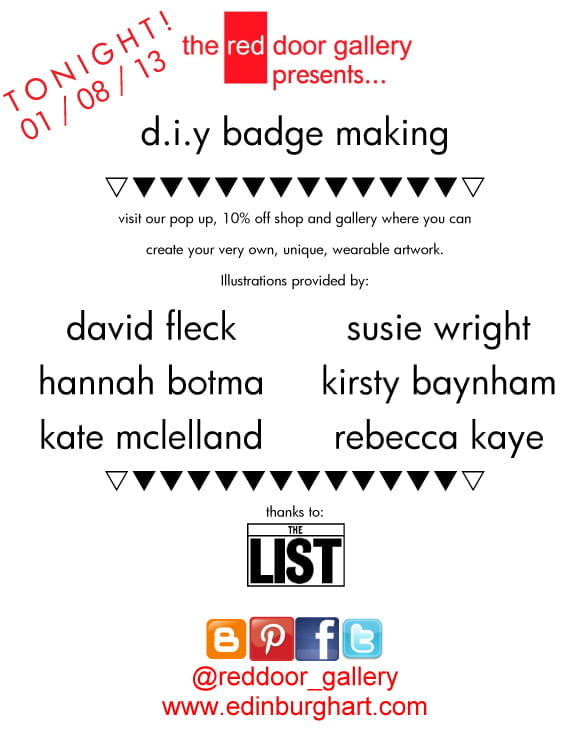 @thelistmagazine Festival Opening Party @Summerhallery