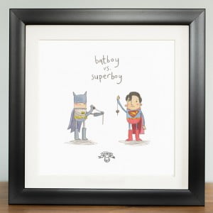 vs. superboy print